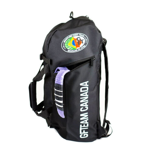 GFTeam Canada black gear bag duffle gym bag
